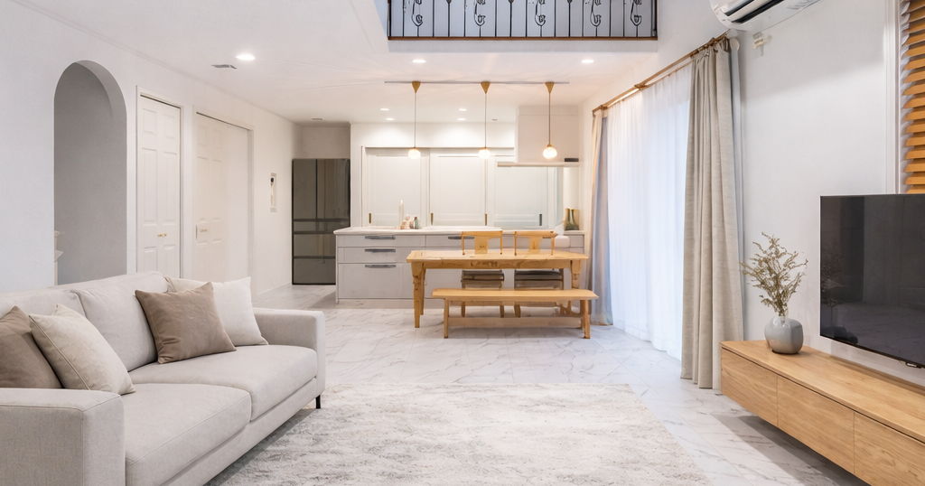 光と品格が調和する家