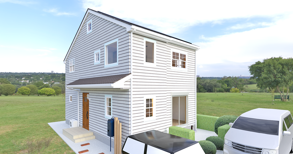 アメリカンデザインのおうち